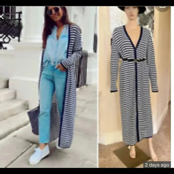 Zara Striped knit cardigan - Picture 3 of 14